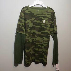 NWT Carter’s Camo Long Sleeve Tee